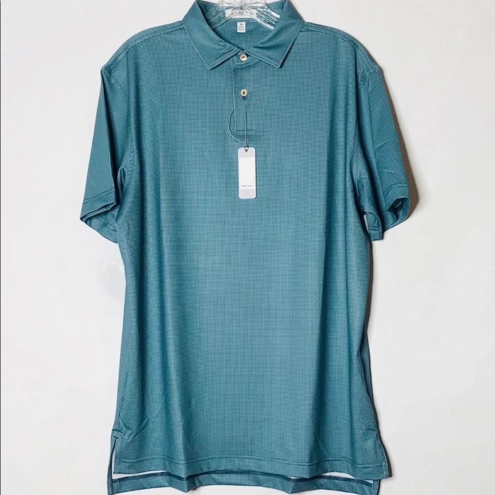 Peter Millar Polo Size Medium Crown Sport Blue